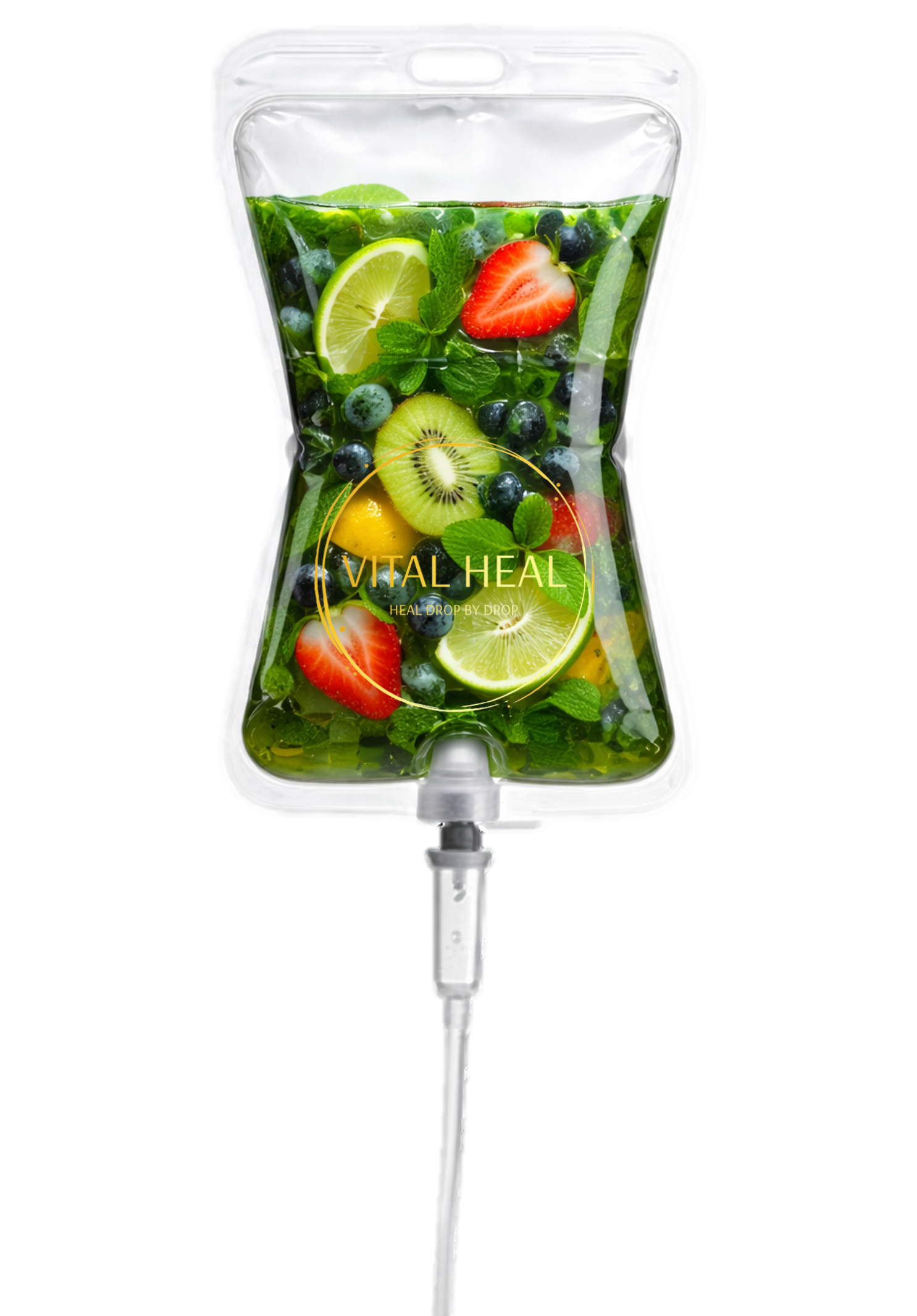 IV drip setup image for Vital Heal frequently asked questions section